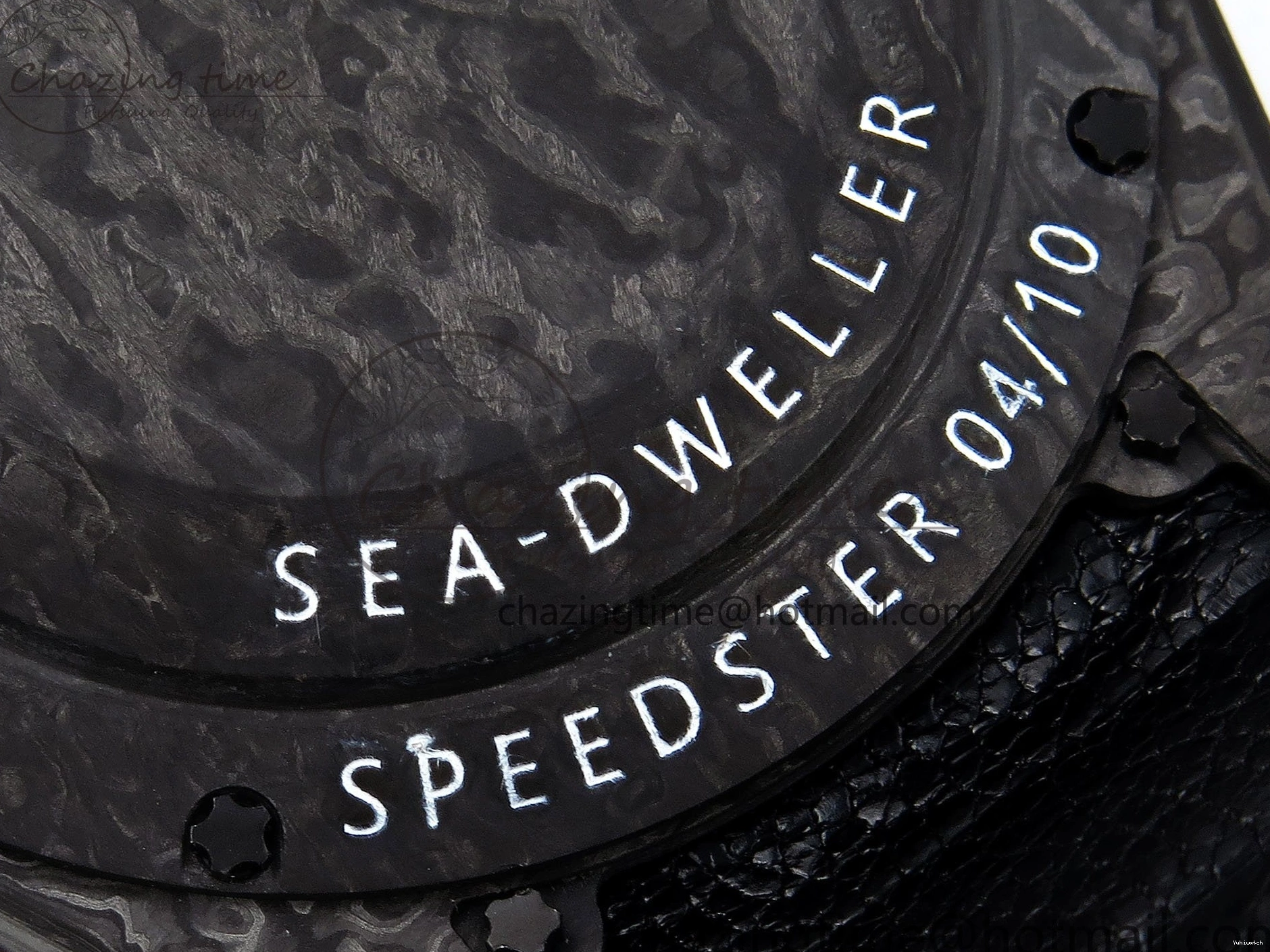 on Graffiti Nylon Best Black Carbon Strap A2824 DIWF Dweller Sea 43mm Edition Dial 0415